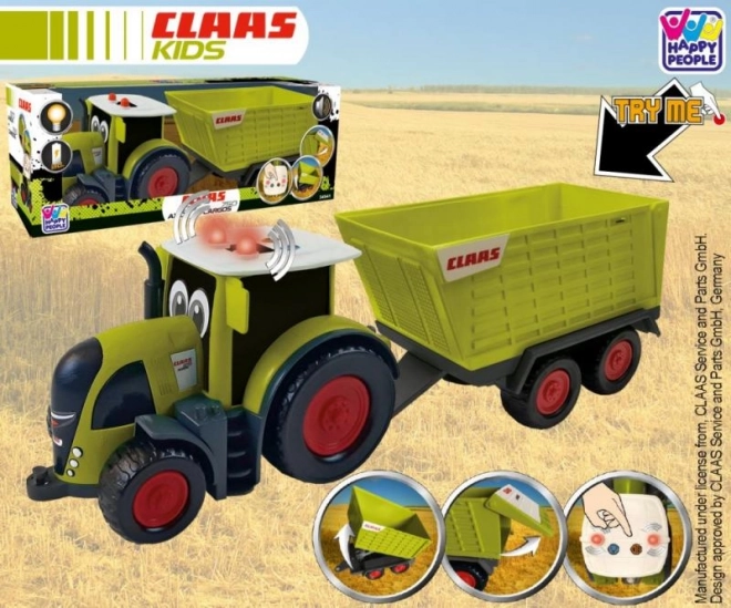 Traktor s přívěsem Class Kids Axion 870 a Cargos 750