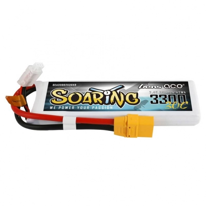 Baterie Gens Ace Soaring 3300mAh 7,4V 30C 2S1P XT90