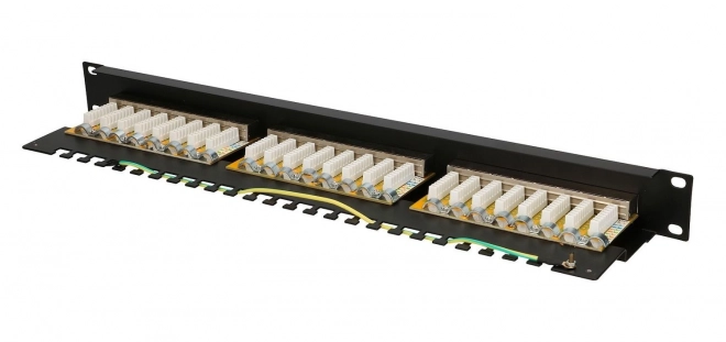 Patchpanel 24 portů CAT6 STP V2