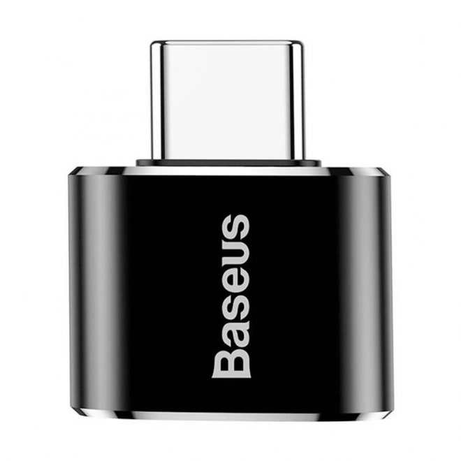 Adaptér Baseus USB—USB typu C 2,4A - černý