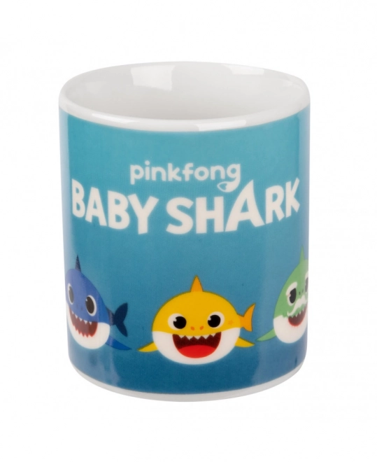 Porcelánový hrnek Baby Shark 230 ml, LICENCOVANÝ ORIGINÁLNÍ VÝROBEK