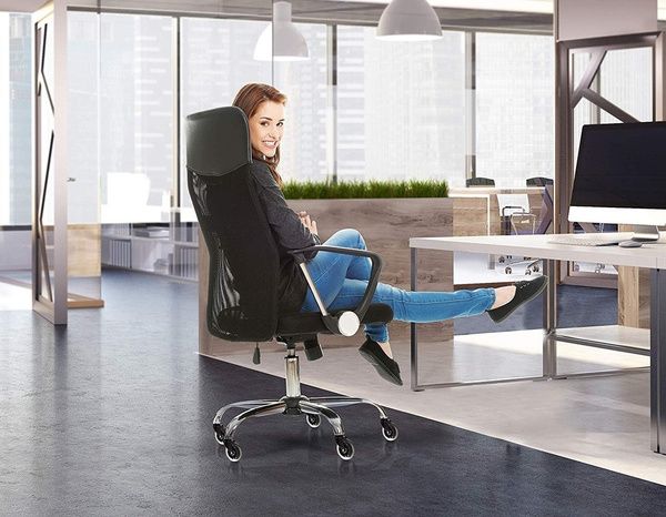Gumová kolečka ke kancelářské židli – 5 kusů