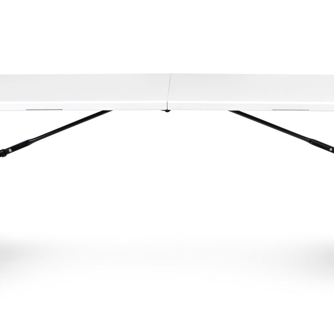 Cateringový stůl 180 cm + 2 lavice bílý banketový set