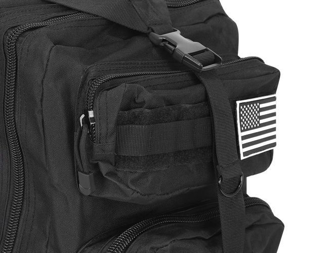XL černý vojenský batoh