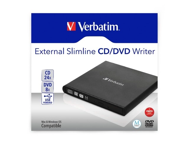 Externí rekordér DVD-RW s rozhraním USB 2.0