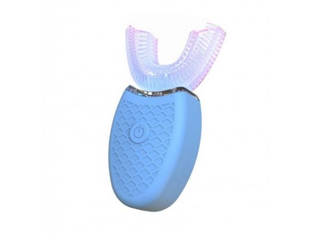 Sonický automatický zubní kartáček - ultrazvukový 360° – Modrý