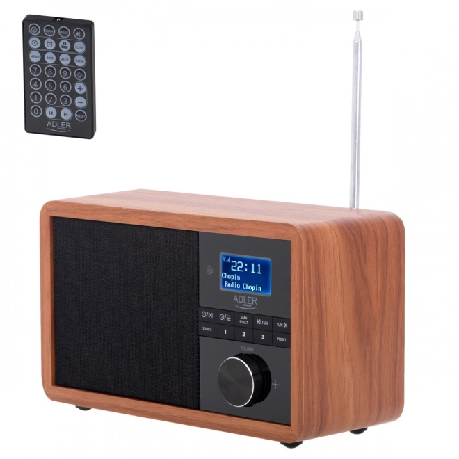 Rádio DAB+ AD 1184 Bluetooth USB