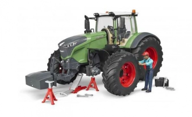 Bruder Traktor Fendt 1050 Vario s mechanikem a dílenským nářadím 1:16