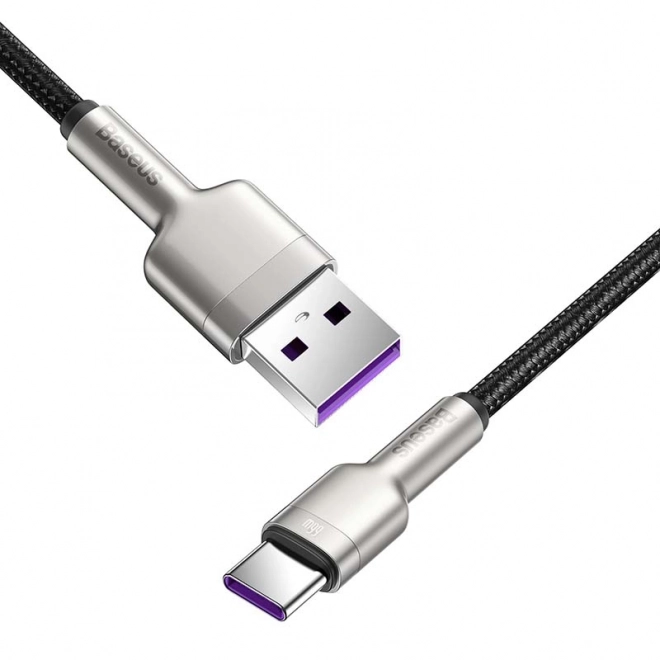 Kabel USB pro USB-C Baseus Cafule, 66 W, 2 m (černý)