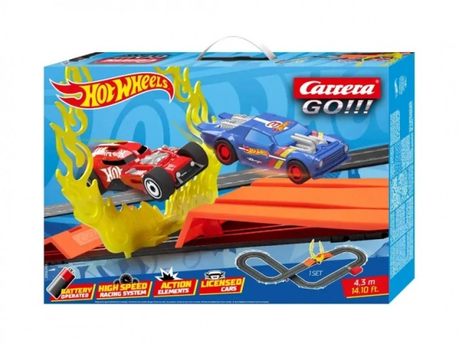 Závodní dráha Hot Wheels 4,3 m kopec