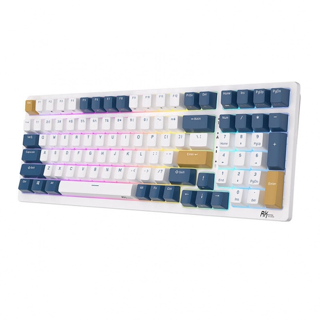 Mechanická klávesnice Royal Kludge RK98 RGB, červený spínač (modrý)