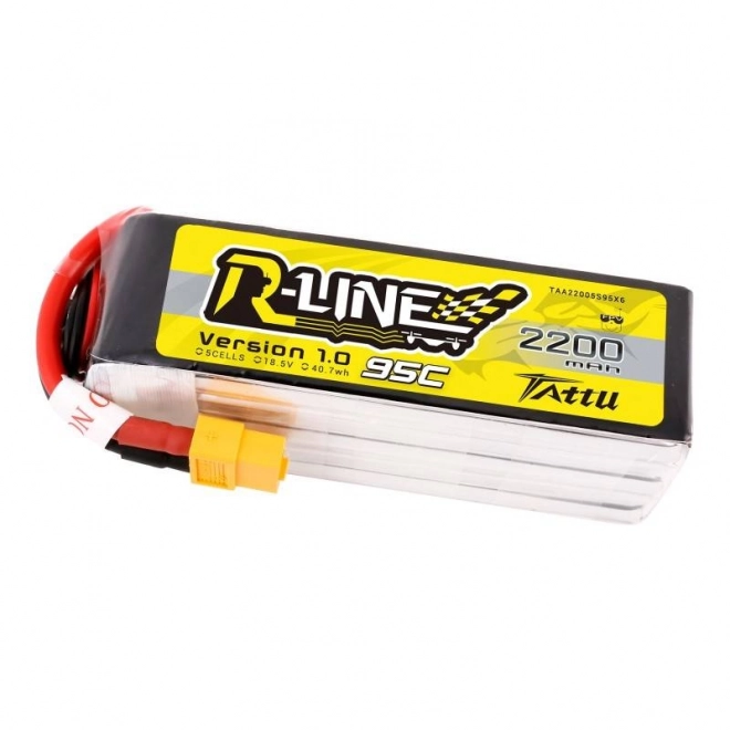 Baterie Tattu R-Line 2200mAh 18,5V 95C 5S1P XT60