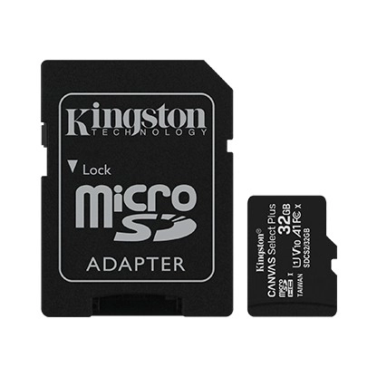 Paměťová karta MicroSD 32GB Canvas Select Plus 100MB/s adaptér