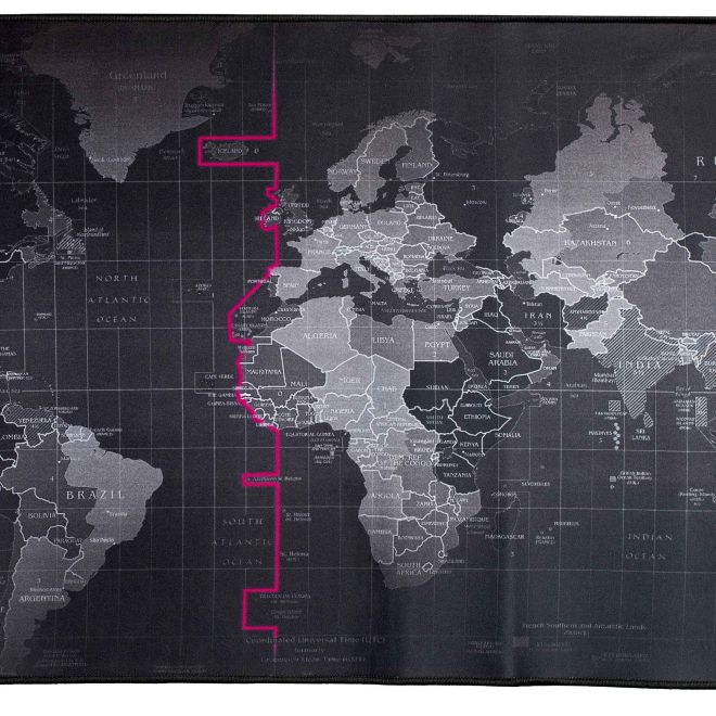Stolní mapa světa 40x90cm