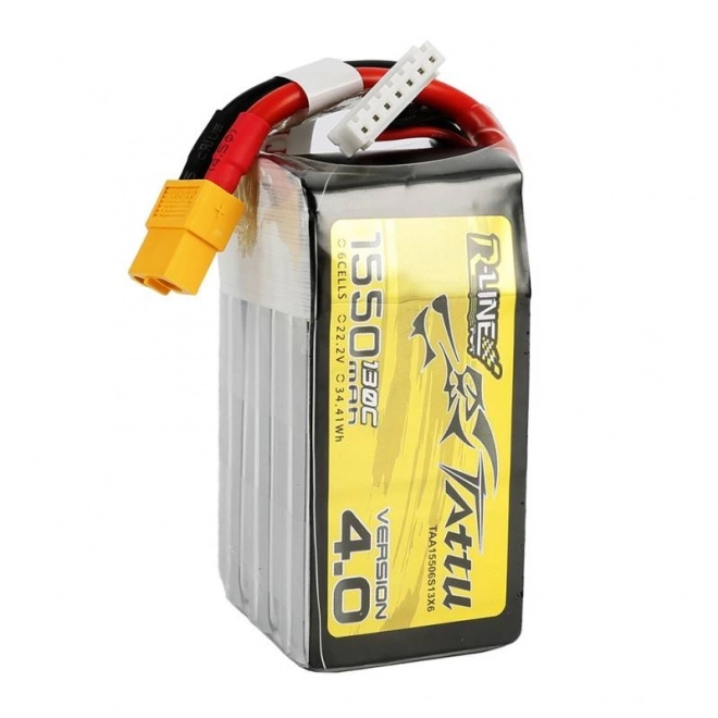 Baterie Tattu R-Line 4.0 1550mAh 22,2V 130C 6S1P XT60