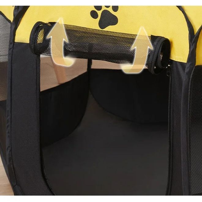 Skládací ohrádka pro psy pelíšek pro kočky klec velká chovatelská stanice lehká