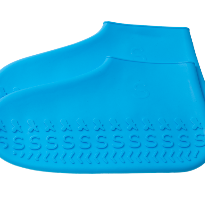 Gumové nepromokavé chrániče bot velikosti "26-34" - modré