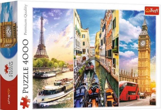 Puzzle 4000 prvků Tour of Europe