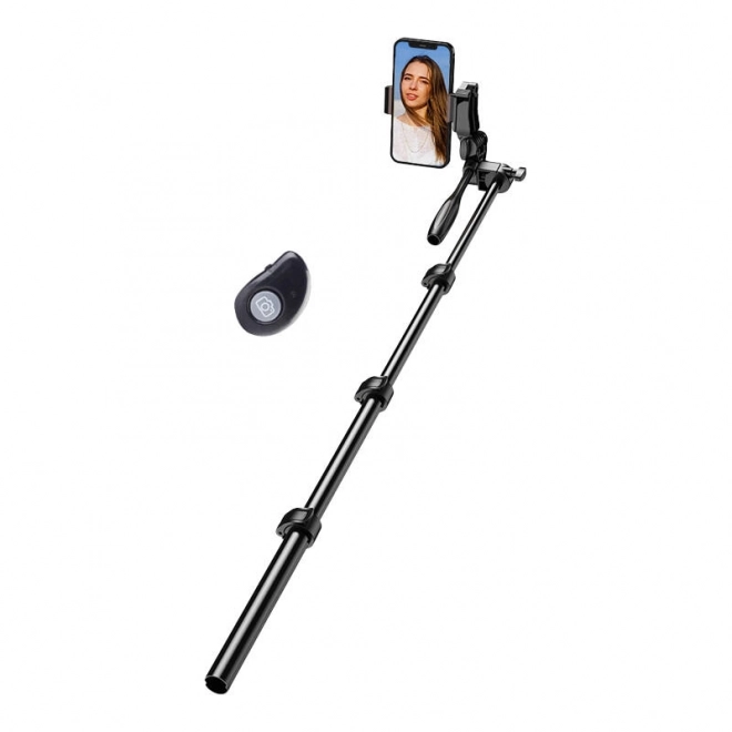 Selfiestick/stativ APEXEL APL-JJ070 70" (černý)