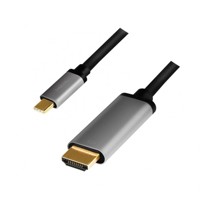 Hliníkový kabel USB-C na HDMI, 4K 60Hz 1,8 m