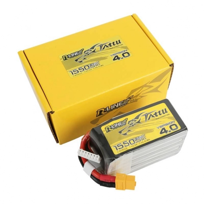 Baterie Tattu R-Line 4.0 1550mAh 22,2V 130C 6S1P XT60