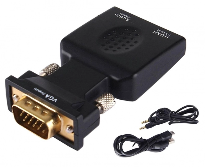 Hd38 vga d-sub audio konvertor na hdmi