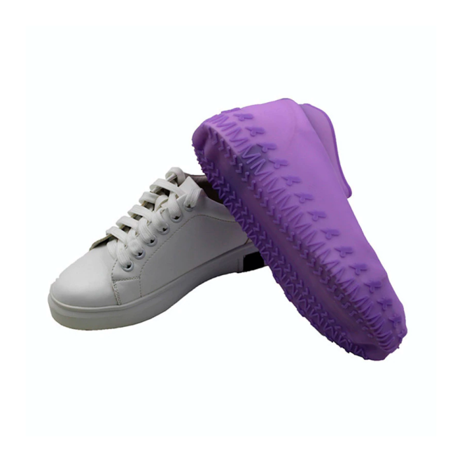 Gumové nepromokavé chrániče bot velikosti "40-44" - bílé