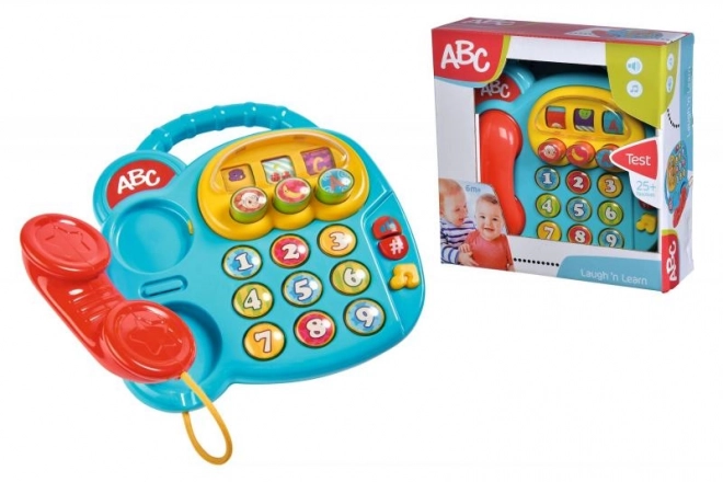 Interaktivní baby telefon ABC