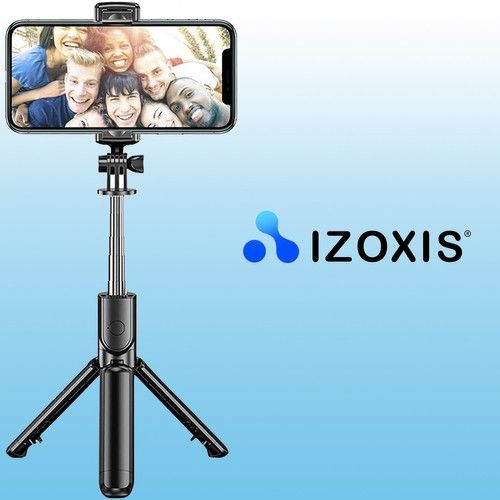 Selfie tyč / stativ + dálkové ovládání Izoxis 21234