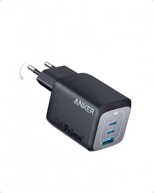 Prime 735 67W 2xUSB-C 1xUSB-A síťová nabíječka Černá