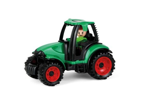 Truckies zelený traktor s panáčkem