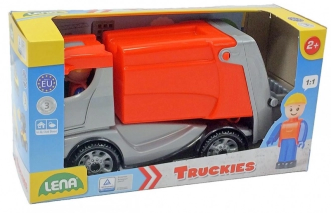 Auto Truckies popeláři plast 25cm s figurkou v krabici 24m+