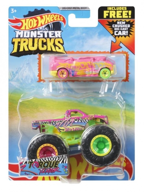 Hot Wheels Monster Trucks 1:64 s angličákem – Midwest Madness