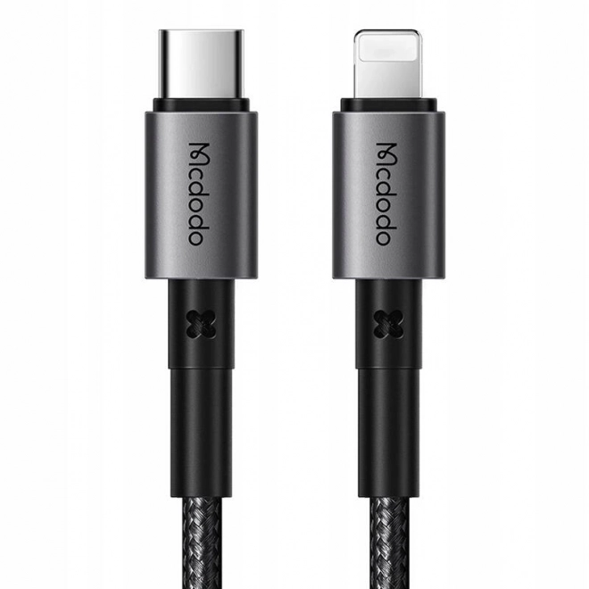 Kabel USB-C na lightning Mcdodo CA-2851, 36W, 2m (černý)