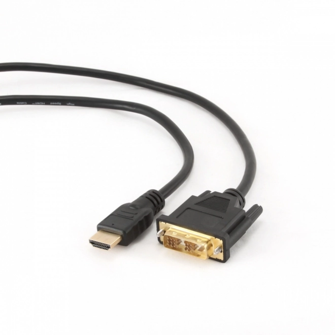 Kabel HDMI(M)->DVI-D(M)(18+1) 0,5 m