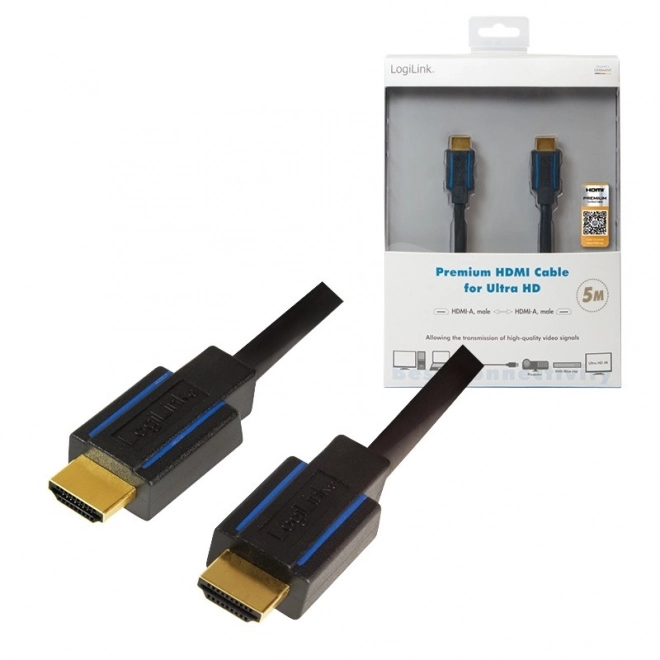 Kabel HDMI Ultra HD Premium, 5 m