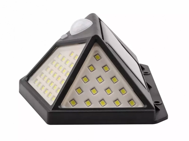 Solární lampa 100 led se soumrakovým senzorem pohybu