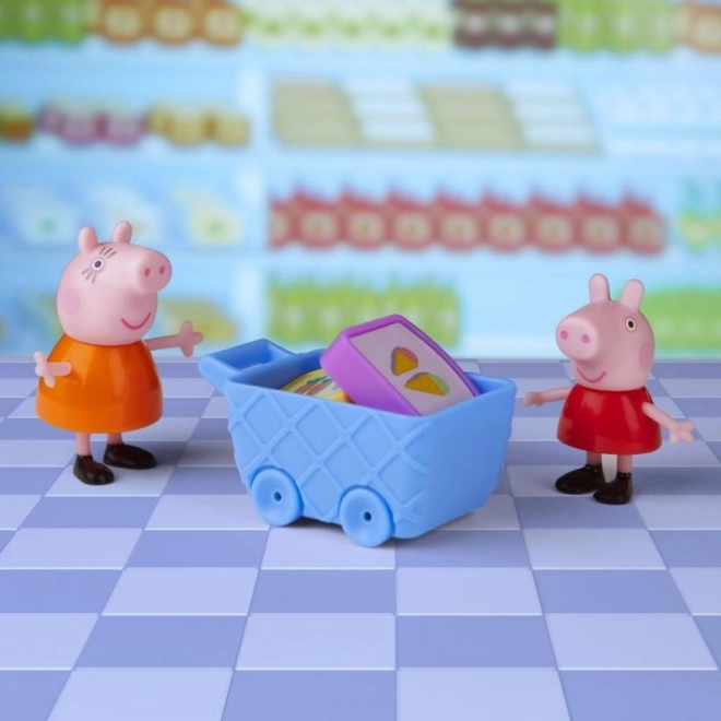 Supermarket s figurkami Prasátko Peppa