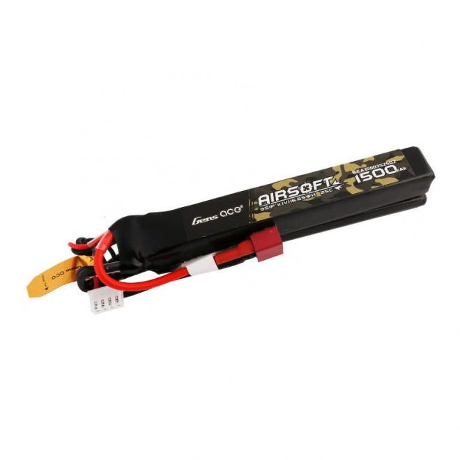 Gens ace 25C 1500mAh 3S1P 11.1V Nunchuck 2X Airsoft Gun Lipo baterie s T konektorem