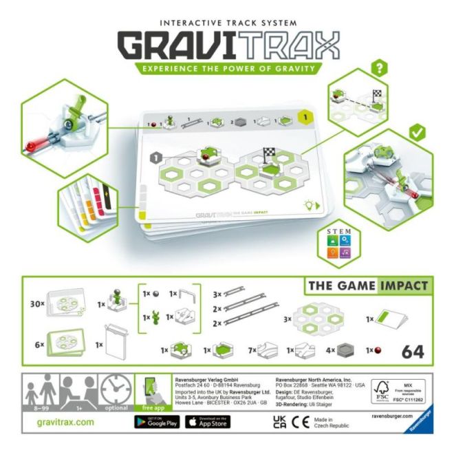 GraviTrax kuličková dráha - Hra Dopad