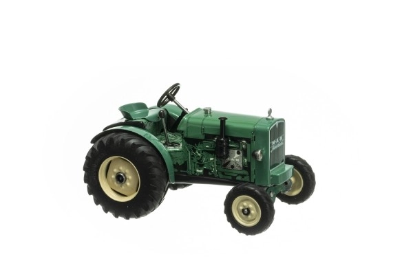 Traktor MAN AS 325A zelený na klíček kov 1:25 v krabici Kovap