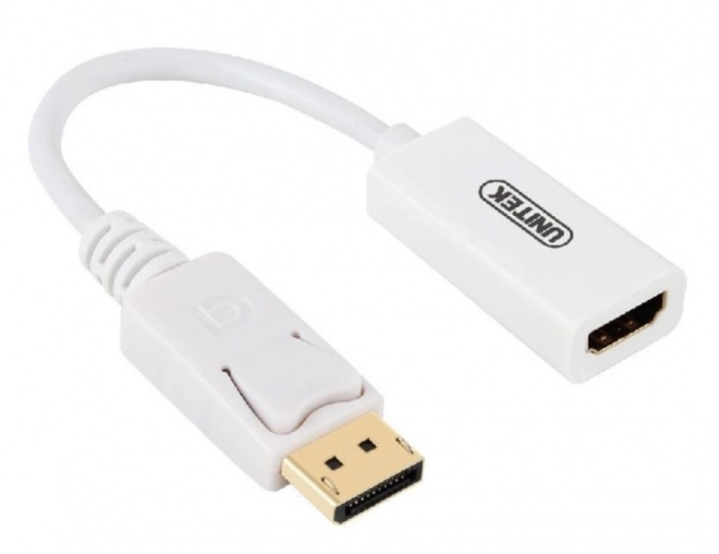 Adaptér DisplayPort - HDMI 4K; Y-6332 BÍLÝ