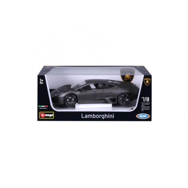 Bburago 1:18 Plus Lamborghini Reventón šedá