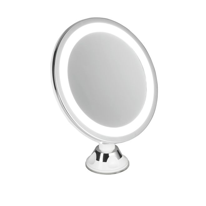 Adler AD 2168 Zvětšovací koupelnové zrcadlo s LED diodami 24 LED otočné 360° přísavkou
