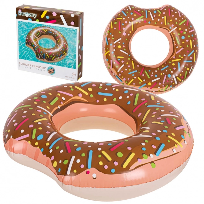 BESTWAY 36118 Donut 107cm bronzové plavecké kolo