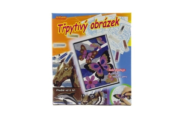 Třpytivý obrázek