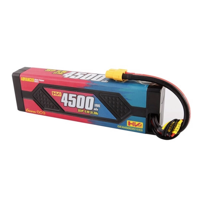 Gens ace Advanced 4500mAh 11,4V 100C 3S1P HardCase Lipo Battery Pack s XT60