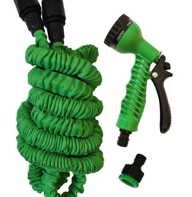Zahradní smršťovací hadice - 30 metrů – Zelená