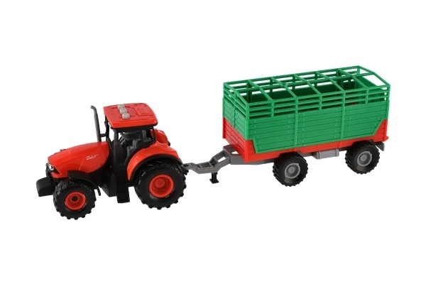 Traktor Zetor s vlekem se světelnými a zvukovými efekty - 36 cm