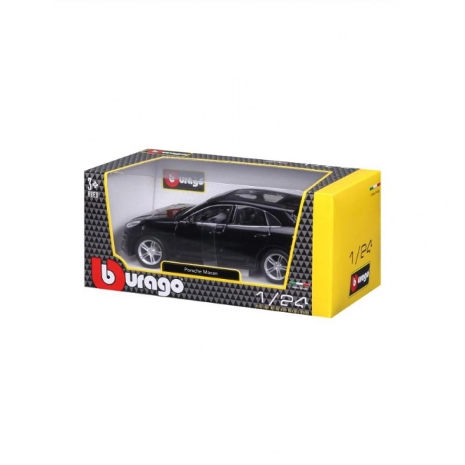 Bburago 1:24 Porsche Macan černé 18-21077